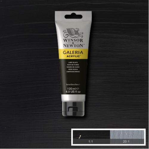 Winsor & Newton Galeria Akrilik Boya Lamp Black 120 Ml Winsor & Newton Galeria Akrilik Boya Lamp Black 120 Ml